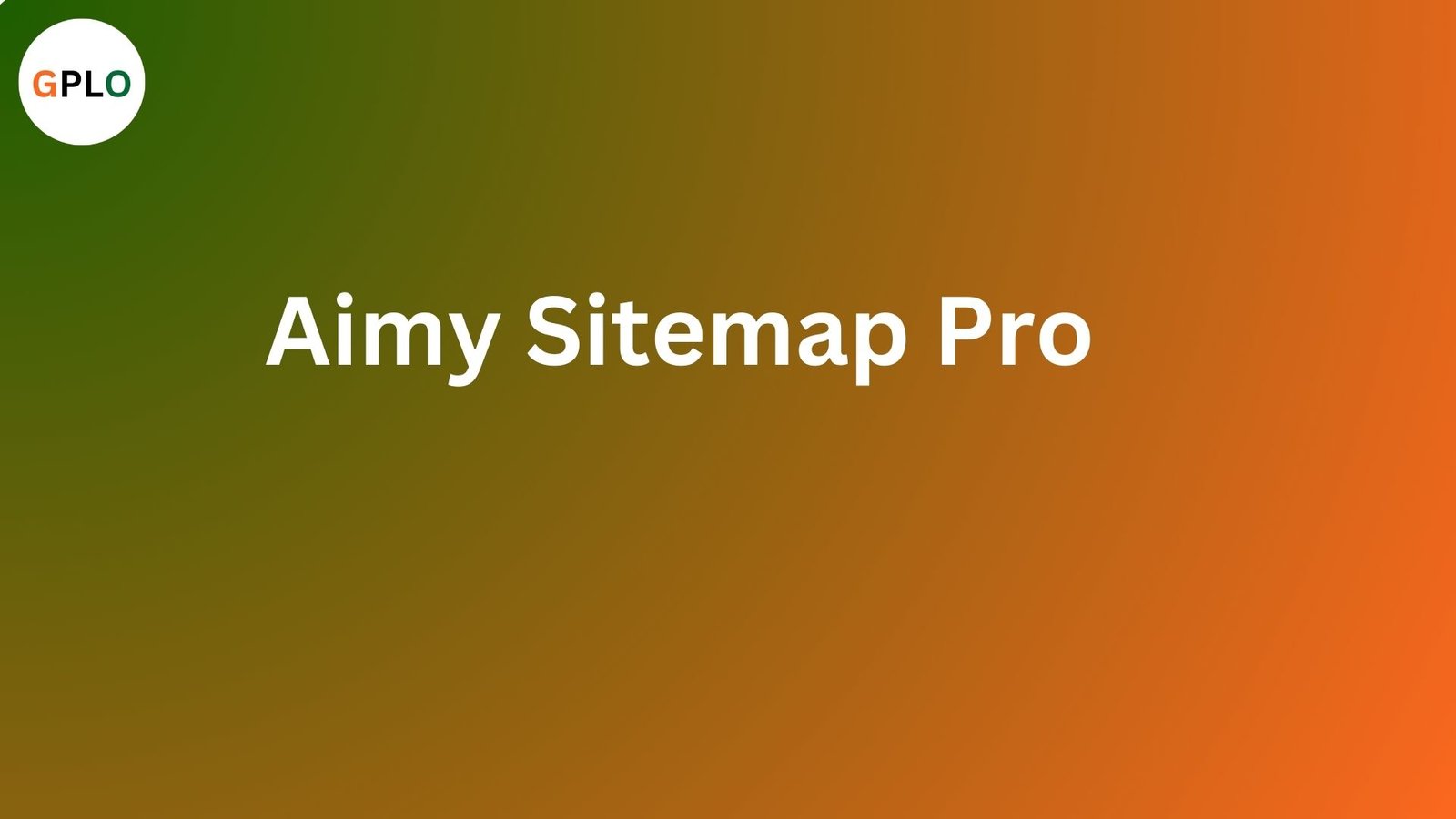 Aimy Sitemap Pro