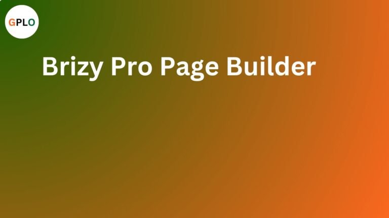 Brizy Pro Page Builder