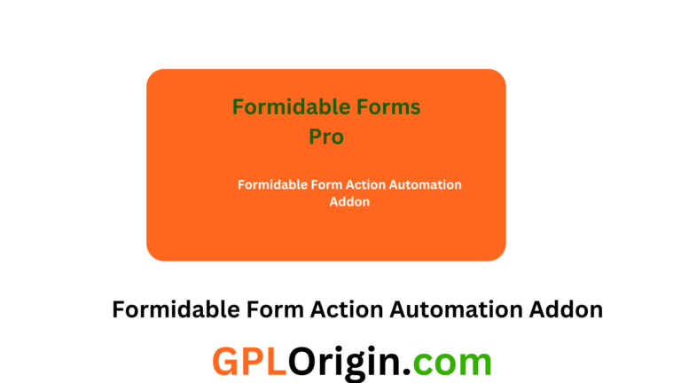 Formidable Form Action Automation Addon