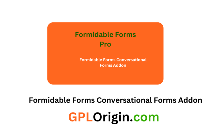 Formidable Forms Conversational Forms Addon