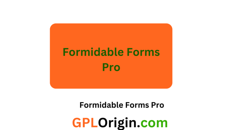 Formidable Forms Pro GPL Free Download v6.18.0 (WordPress Form Builder Plugin)