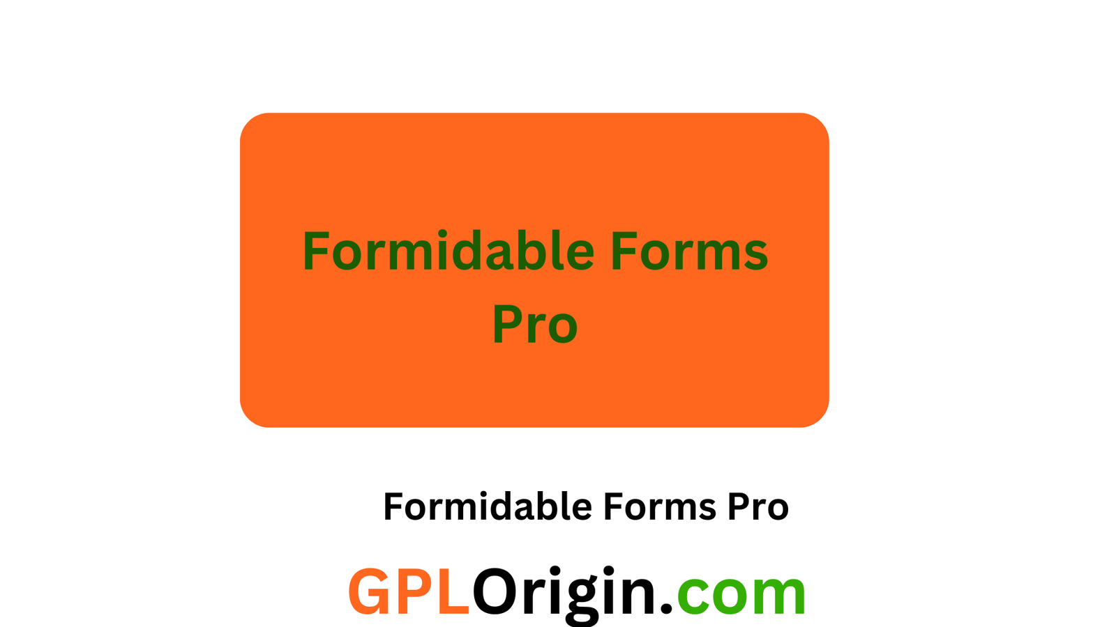 Formidable Forms Pro