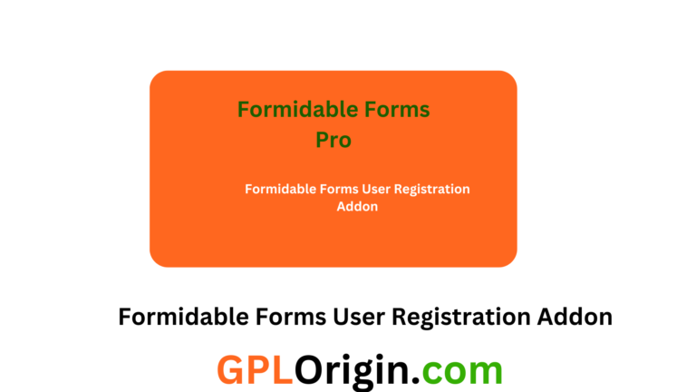 Formidable Forms User Registration Addon v2.13