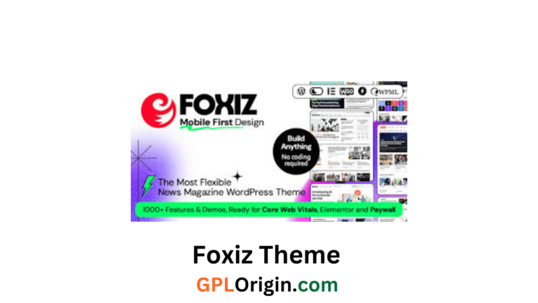 Foxiz Theme Free Download v2.5.6 All Issues Fixed