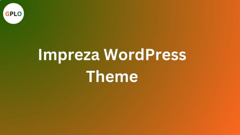 Impreza WordPress Theme