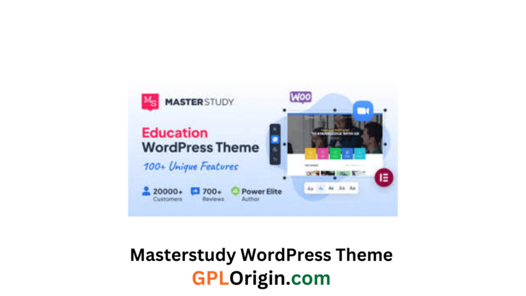 Masterstudy WordPress Theme Free Download v4.8.78