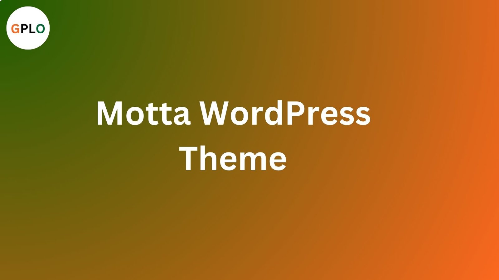 Motta WordPress Theme