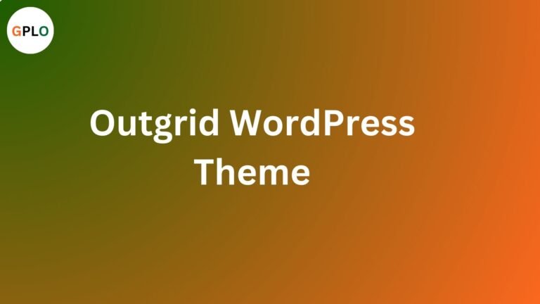 Outgrid WordPress Theme