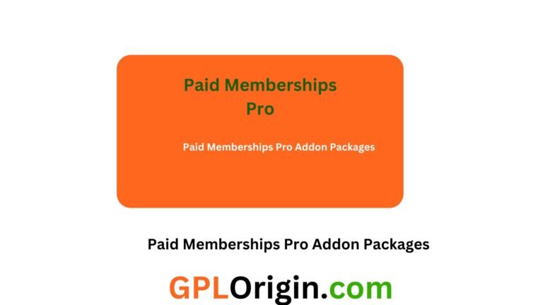 Paid Memberships Pro Addon Packages