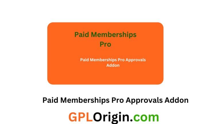 Paid Memberships Pro Approvals Addon