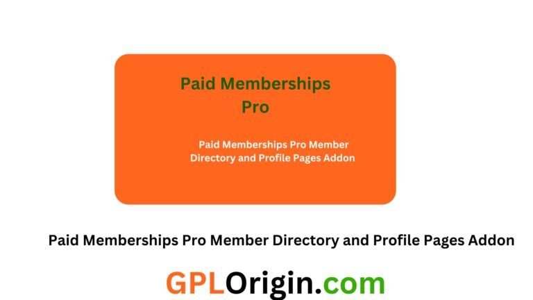 Paid Memberships Pro Member Directory and Profile Pages Addon