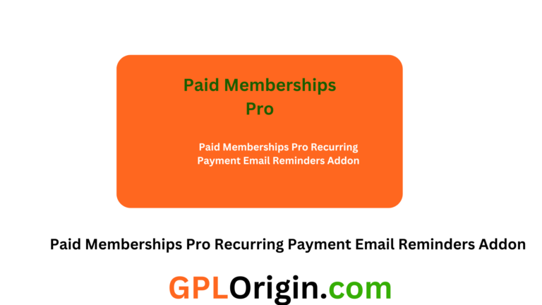 Paid Memberships Pro Recurring Payment Email Reminders Addon v1.0