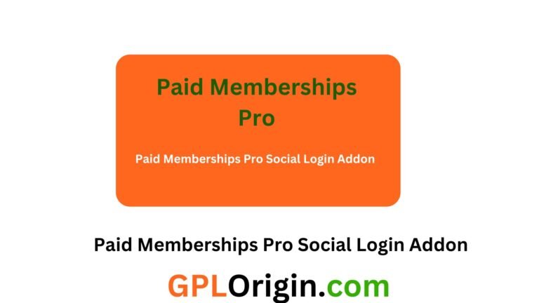 Paid Memberships Pro Social Login Addon