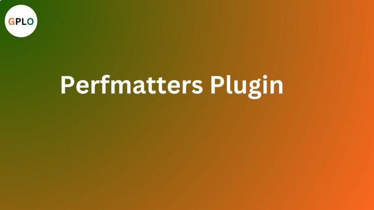 Perfmatters Plugin