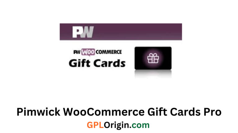 Pimwick WooCommerce Gift Cards Pro