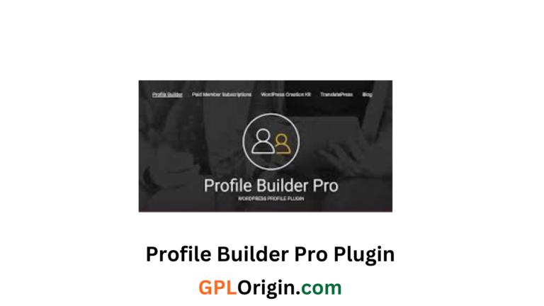 Profile Builder Pro Plugin Free Download v3.12.0 Full Working