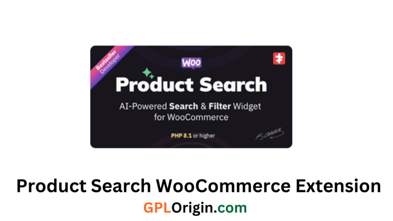 Product Search WooCommerce Extension