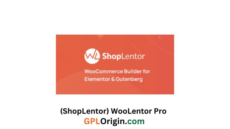 (ShopLentor) WooLentor Pro