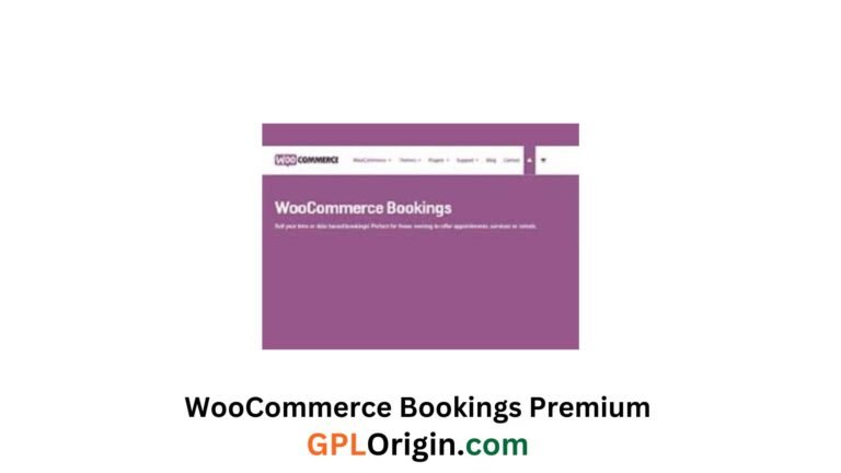 WooCommerce Bookings Premium