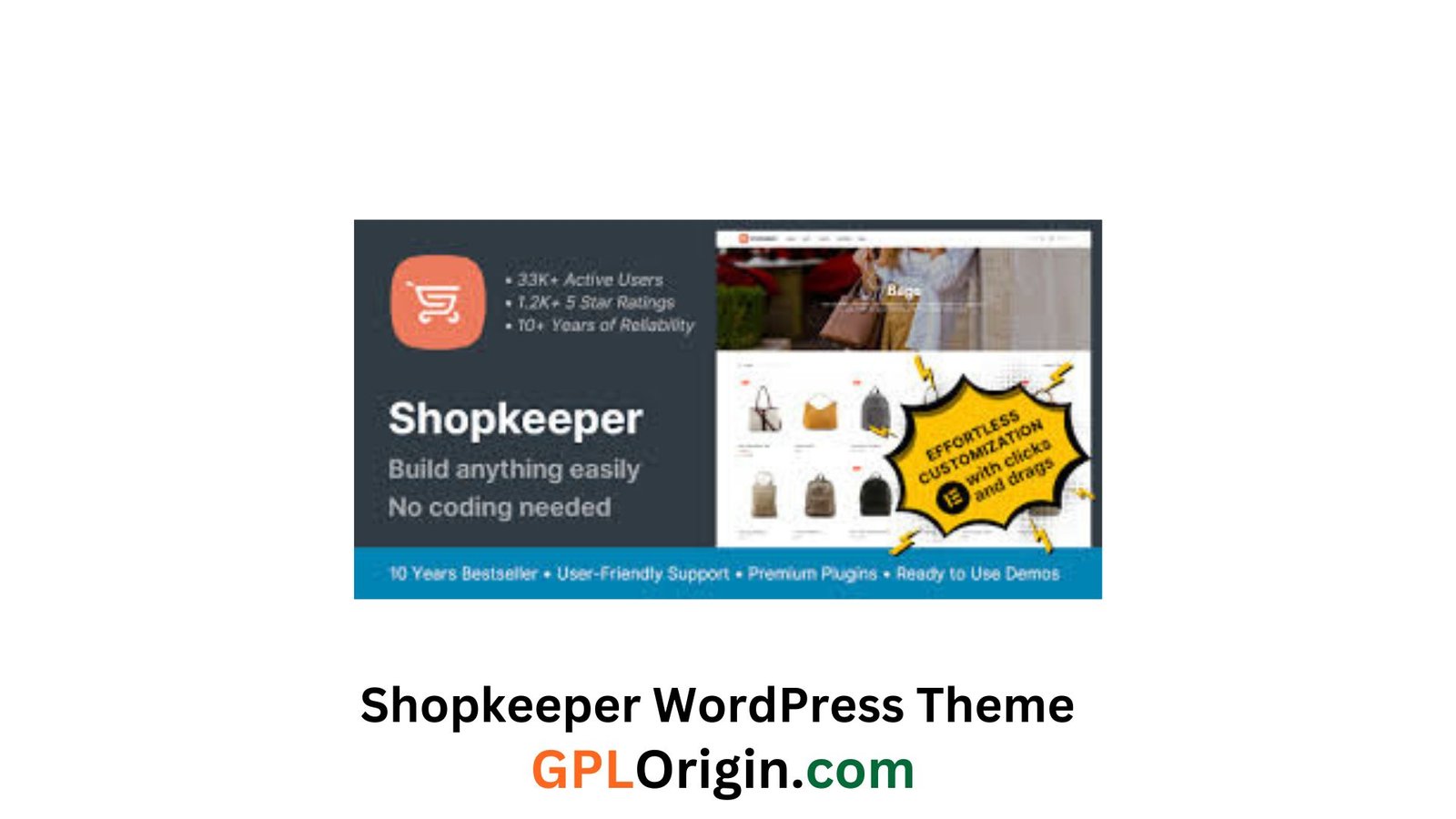 Shopkeeper WordPress Theme GPL