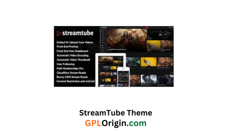 StreamTube Theme