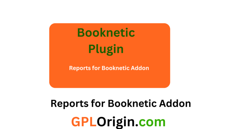 Reports for Booknetic Addon