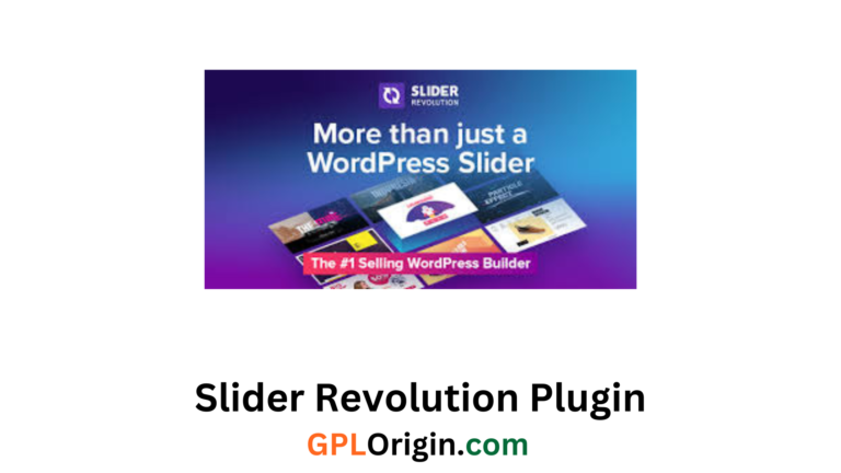 Slider Revolution Plugin GPL