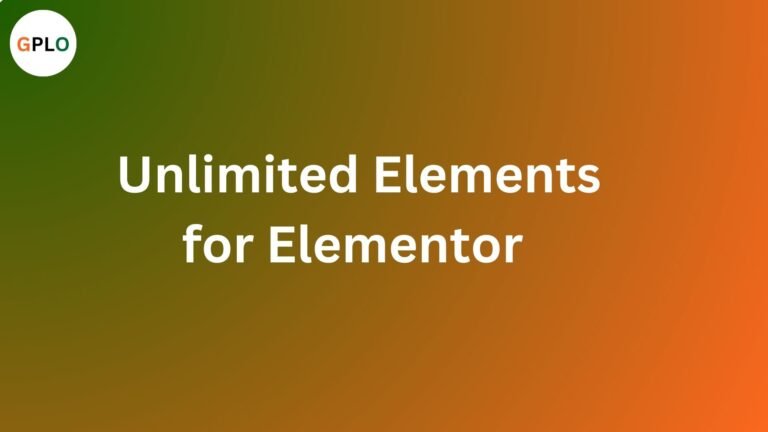 Unlimited Elements for Elementor GPL