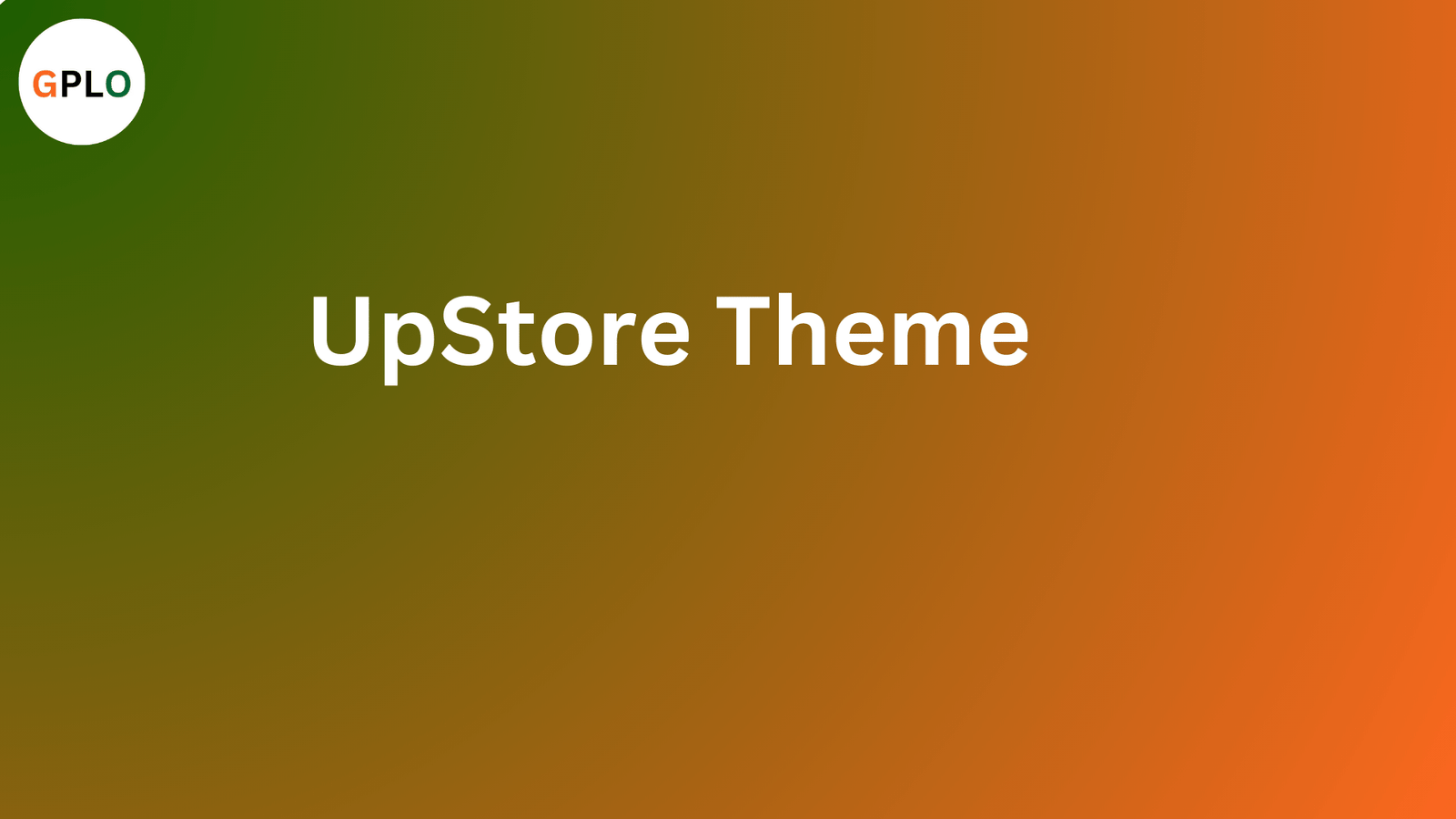 UpStore Theme