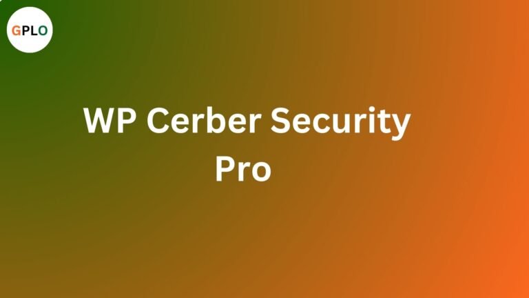 WP Cerber Security Pro