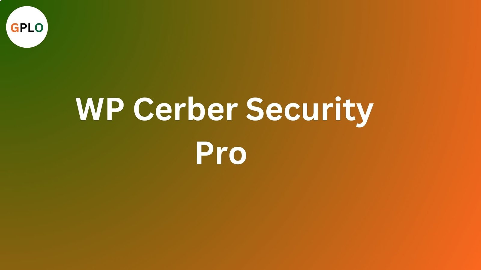 WP Cerber Security Pro