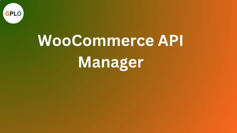 WooCommerce API Manager