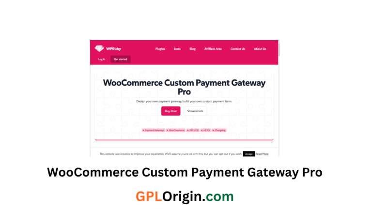 WooCommerce Custom Payment Gateway Pro Free Download v2.9.0 (WPruby)