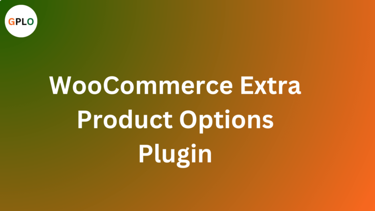 WooCommerce Extra Product Options Plugin