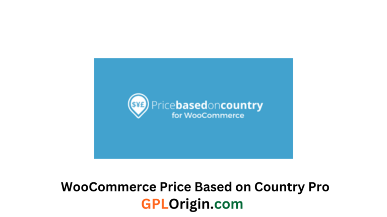 WooCommerce Price Based on Country Pro