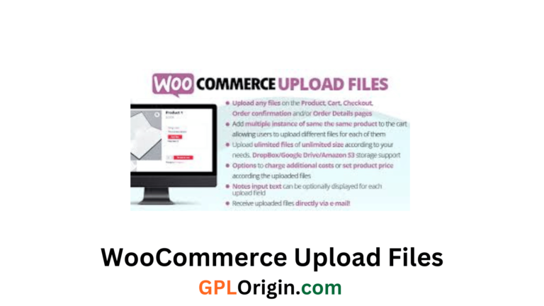 WooCommerce Upload Files