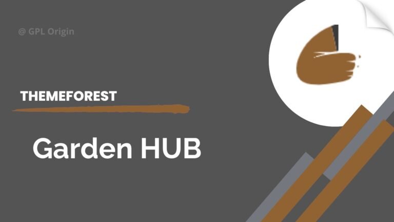 Garden HUB WordPress Theme GPL Free Download v1.4.3 (Lawn & Landscaping WordPress Websites)