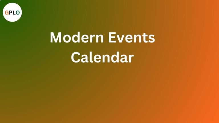 Modern Events Calendar Free Download v7.17.1