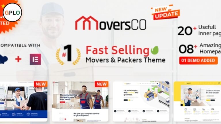 MoversCO – Movers & Packers WordPress Theme