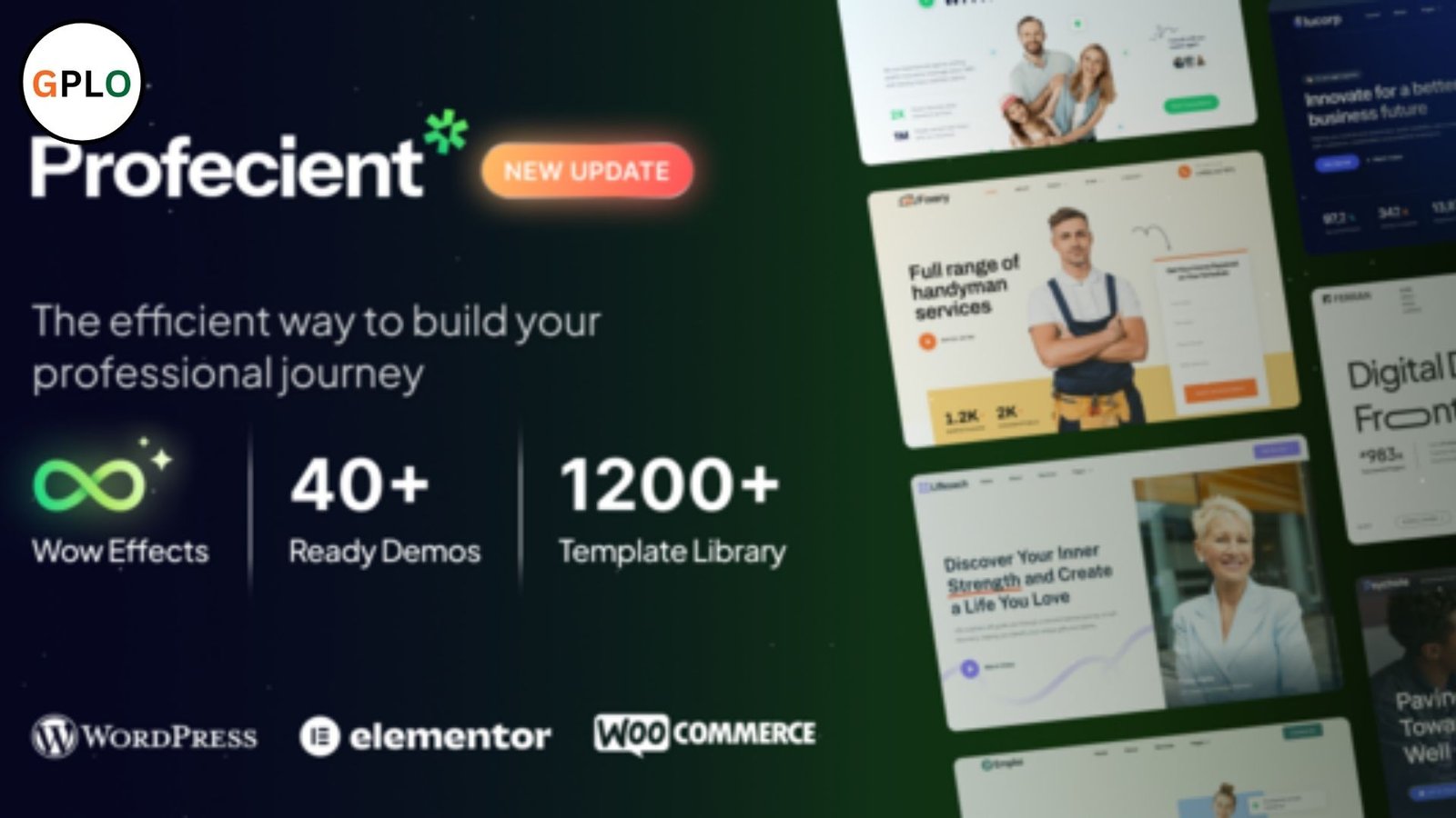 Profecient – Multipurpose Elementor Business & WooCommerce WordPress Theme