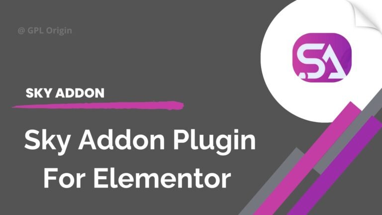 Sky Addon Plugin For Elementor