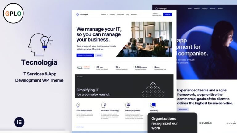 Tecnologia WordPress Theme