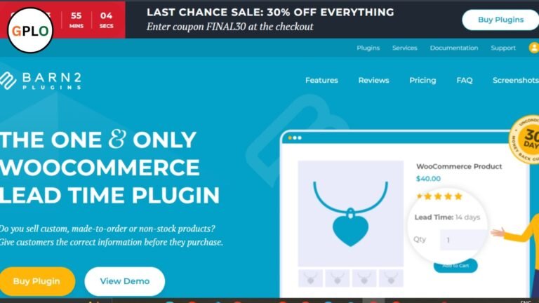 WooCommerce Lead Time Plugin