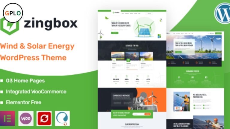 Zingbox WordPress Theme