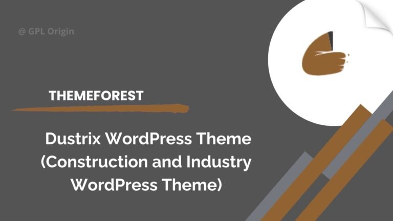 Dustrix WordPress Theme