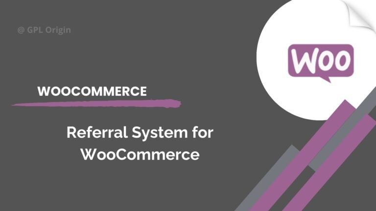 Referral System for WooCommerce