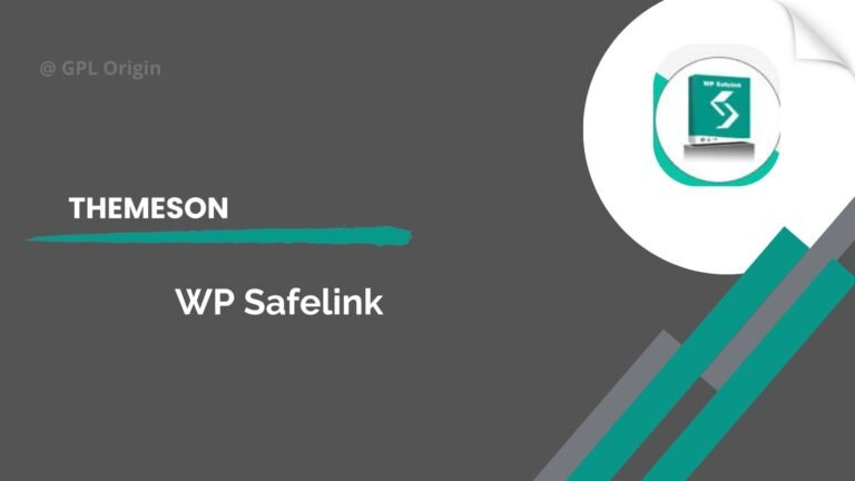 WP Safelink Plugin GPL Free Download v5.1.0 With Free Key