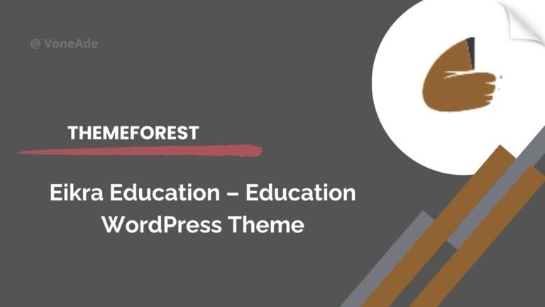 Eikra Education – Education WordPress Theme